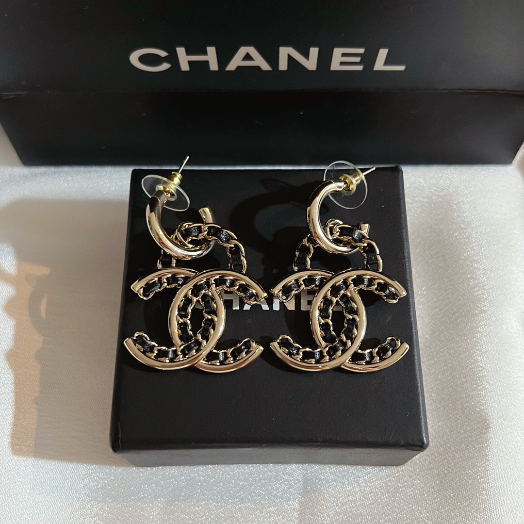 Chanel Earrings Silver