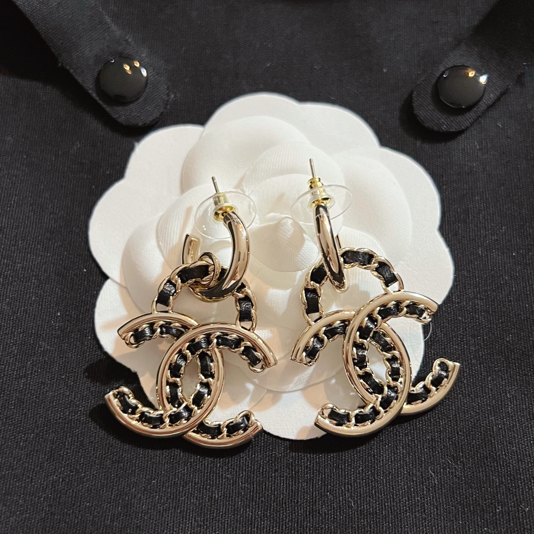 Chanel Earrings Silver