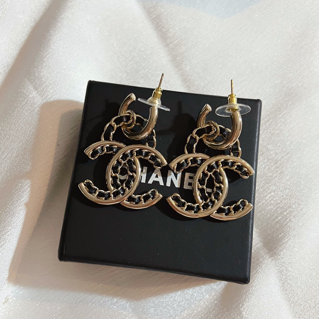 Chanel Earrings Silver