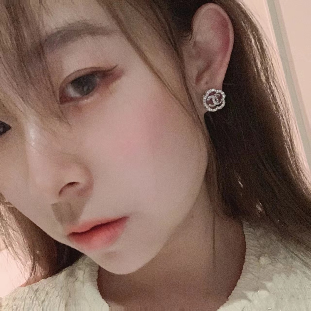 Chanel Earrings Silver