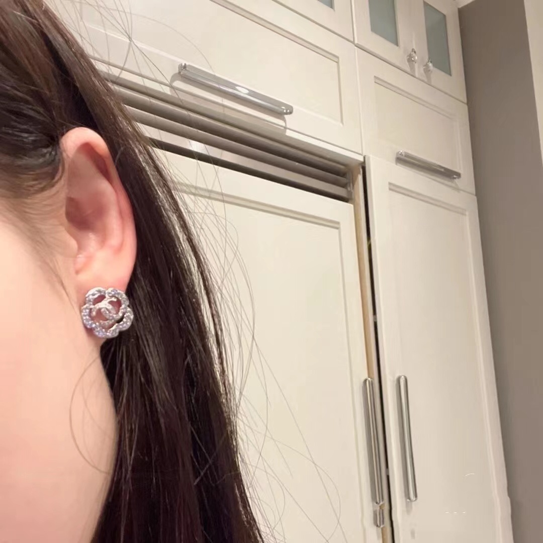 Chanel Earrings Silver