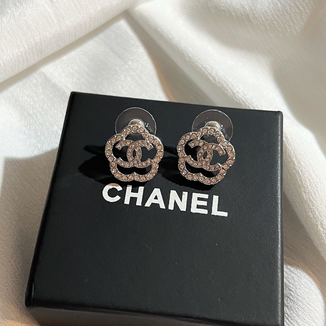 Chanel Earrings Silver
