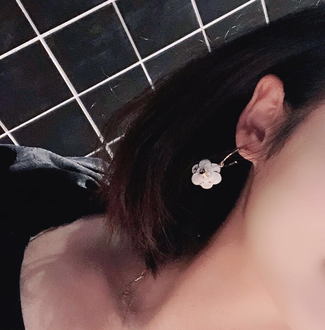 Chanel Earrings Silver