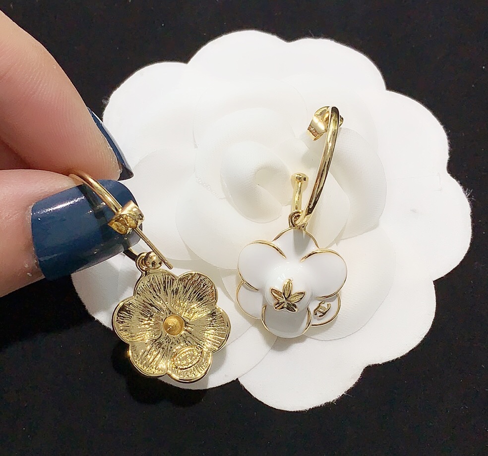 Chanel Earrings Silver