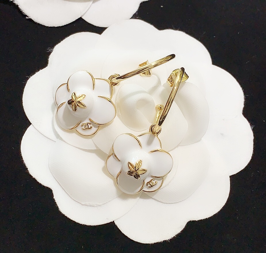 Chanel Earrings Silver