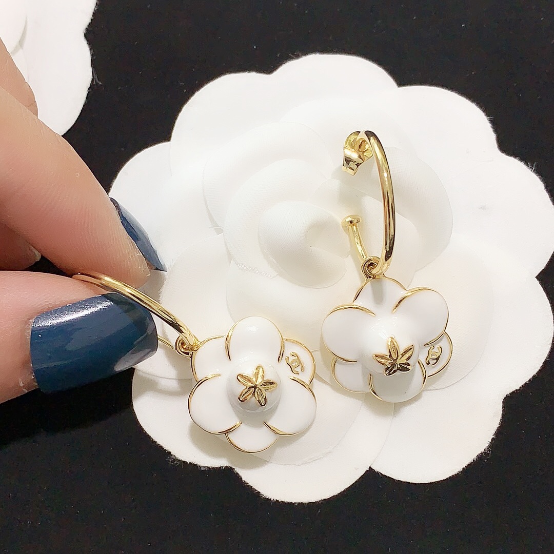 Chanel Earrings Silver