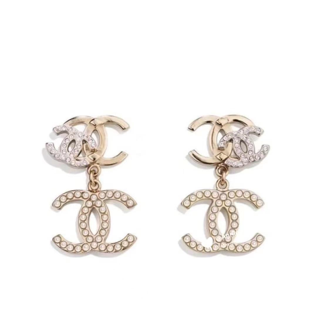 Chanel Earrings Silver