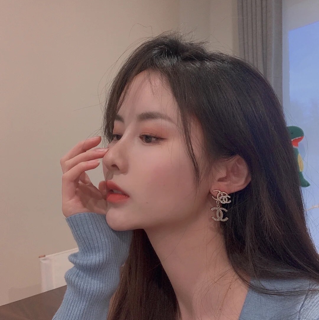 Chanel Earrings Silver