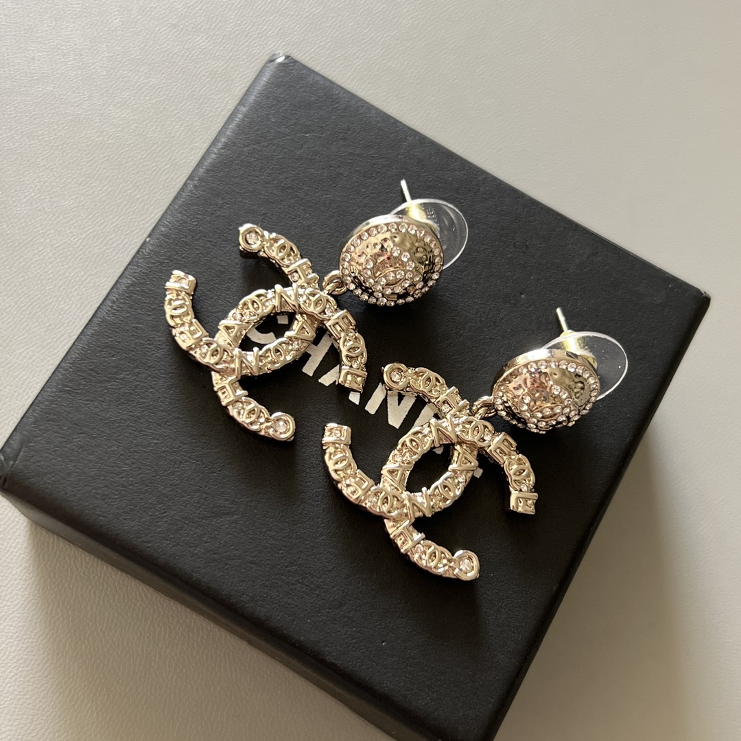 Chanel Earrings Silver