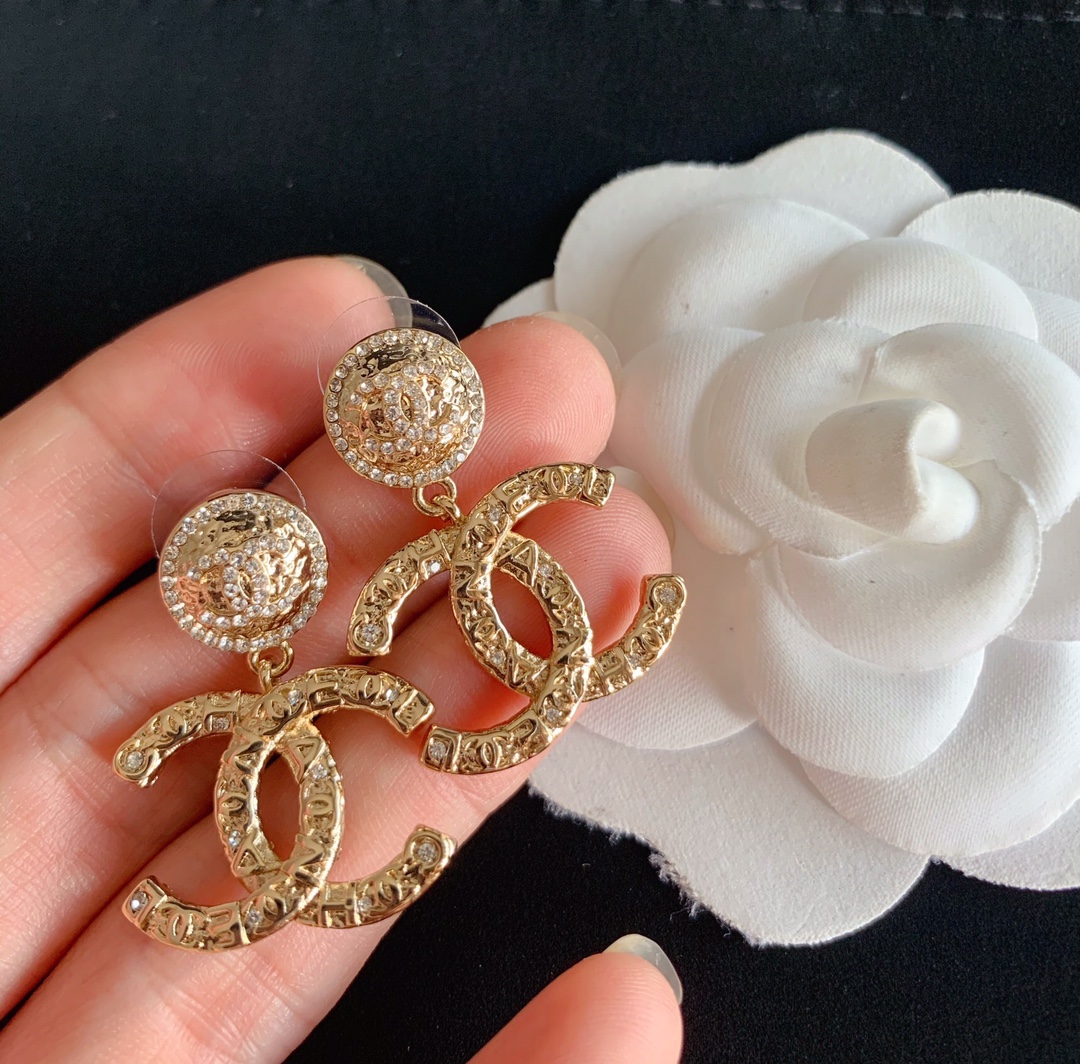 Chanel Earrings Silver