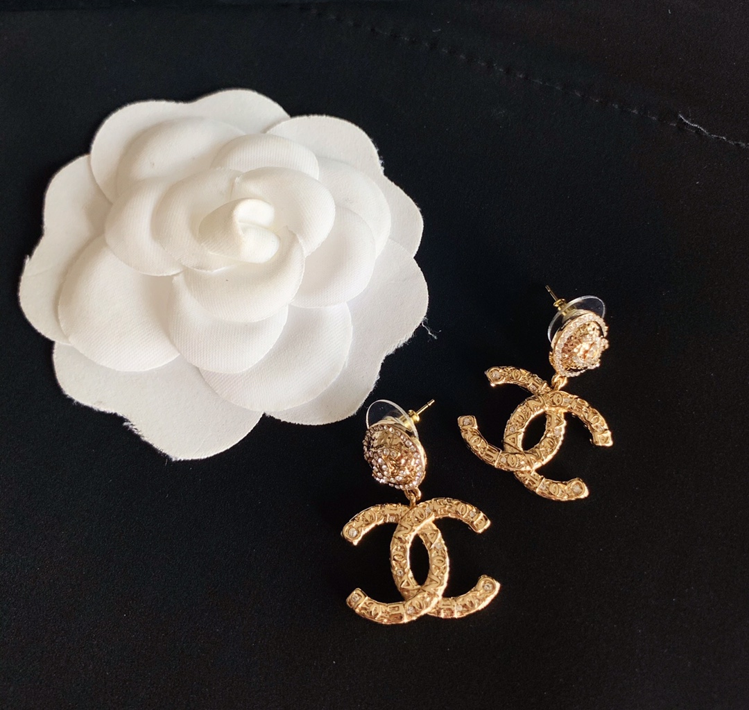 Chanel Earrings Silver