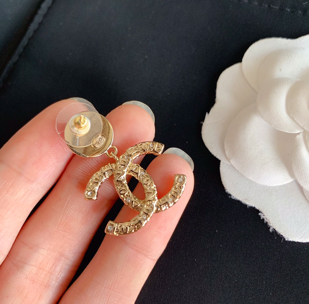 Chanel Earrings Silver