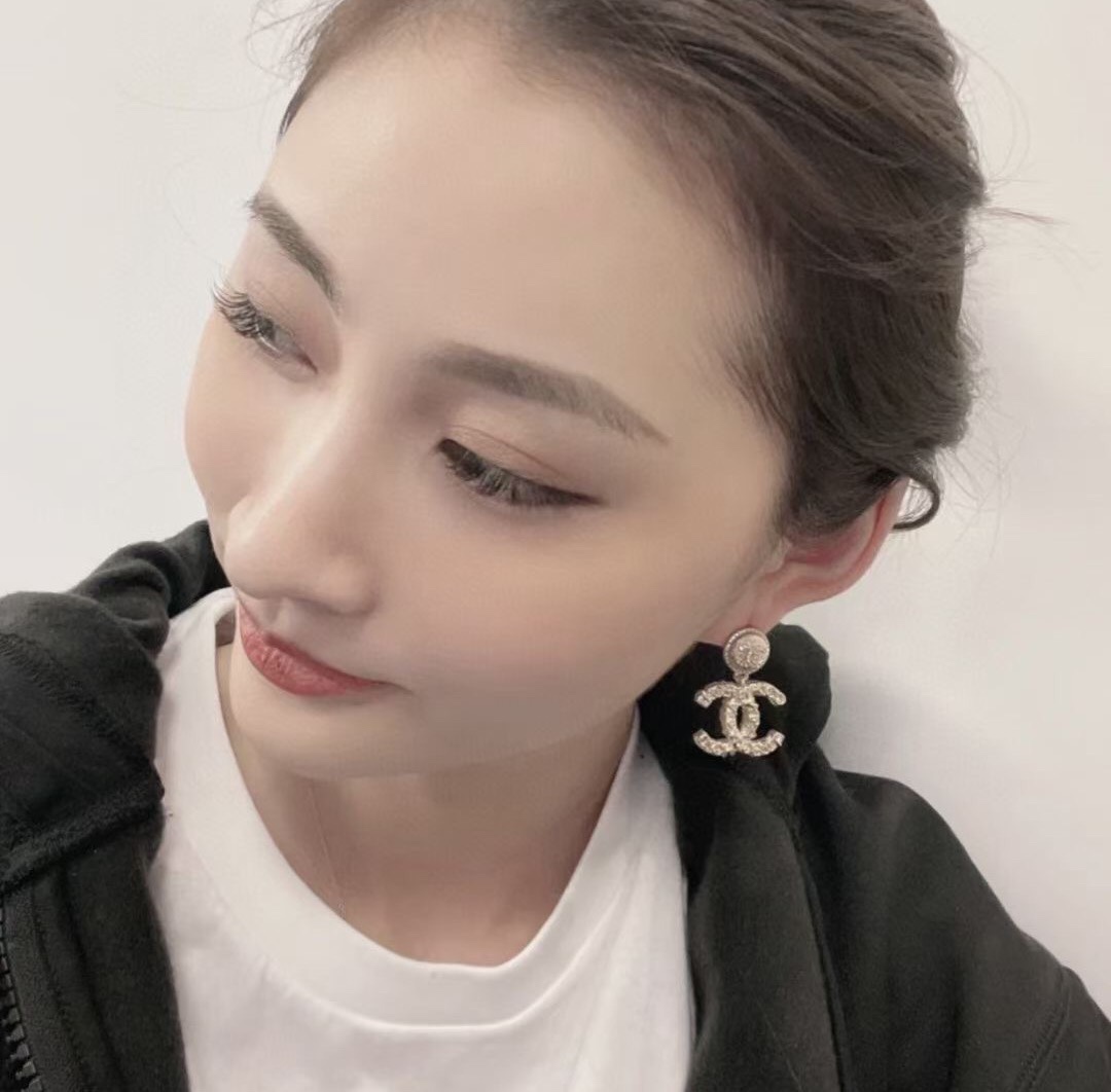 Chanel Earrings Silver
