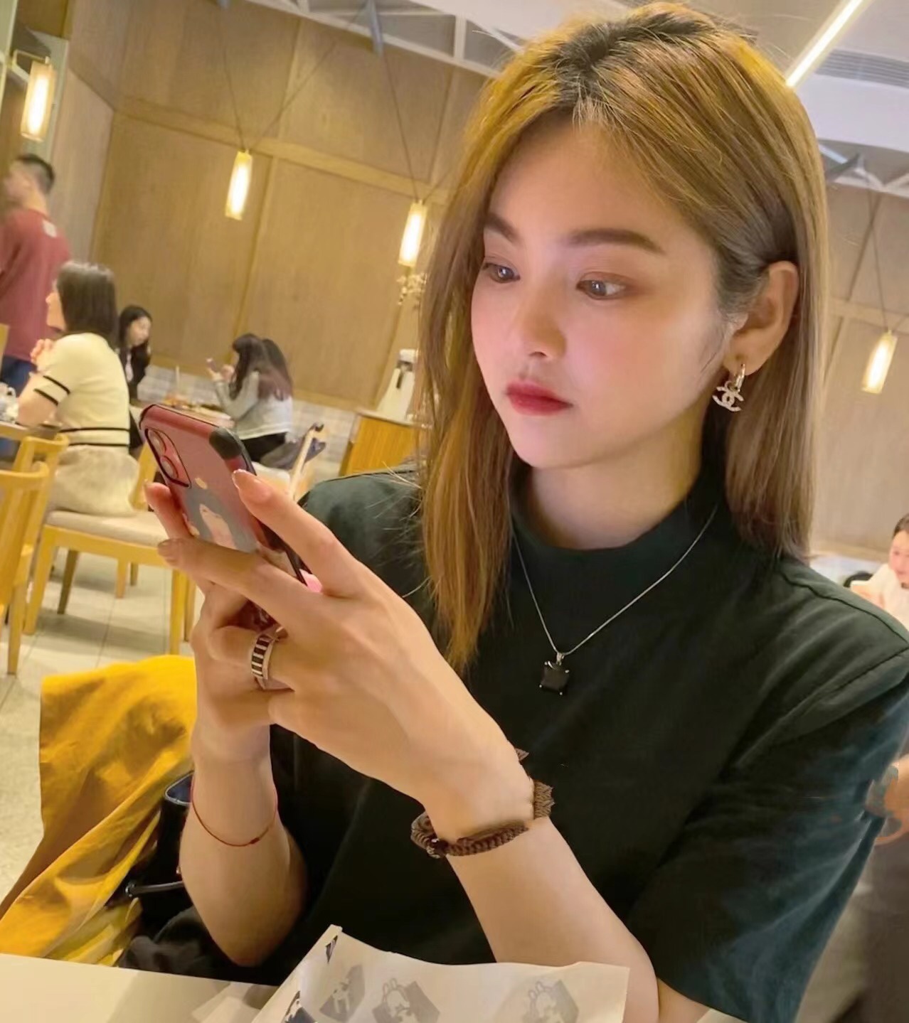 Chanel Earrings Silver