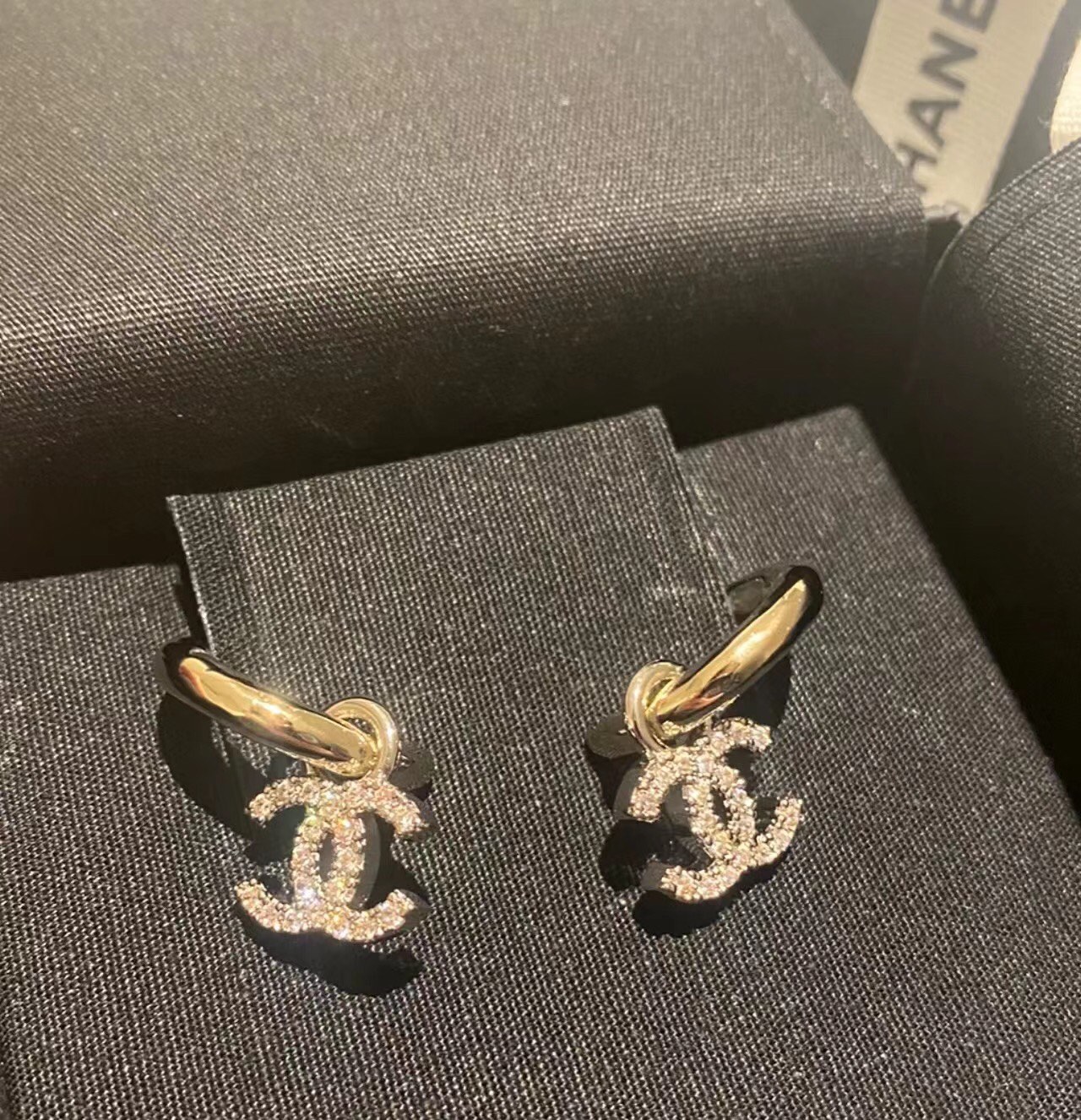 Chanel Earrings Silver