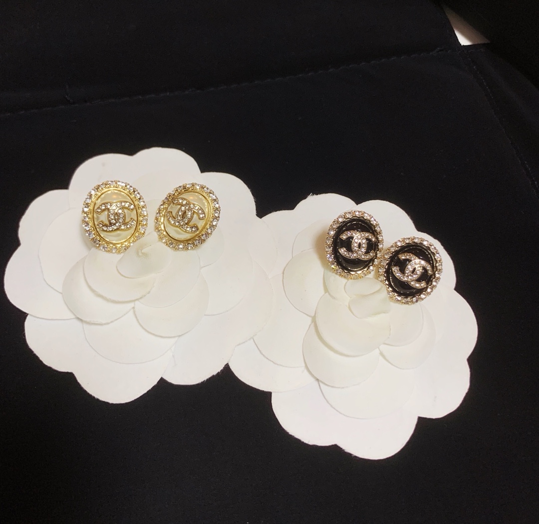 Chanel Earrings Silver