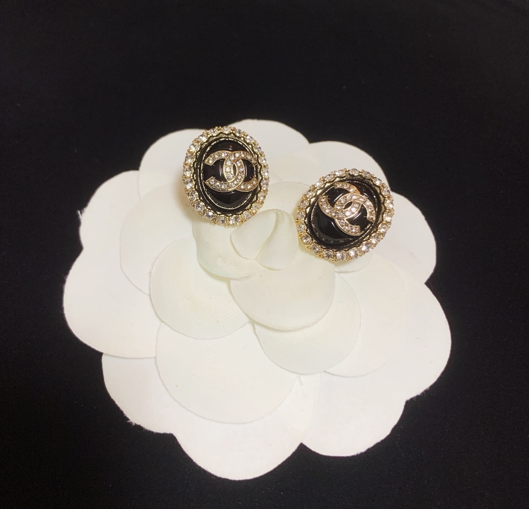 Chanel Earrings Silver