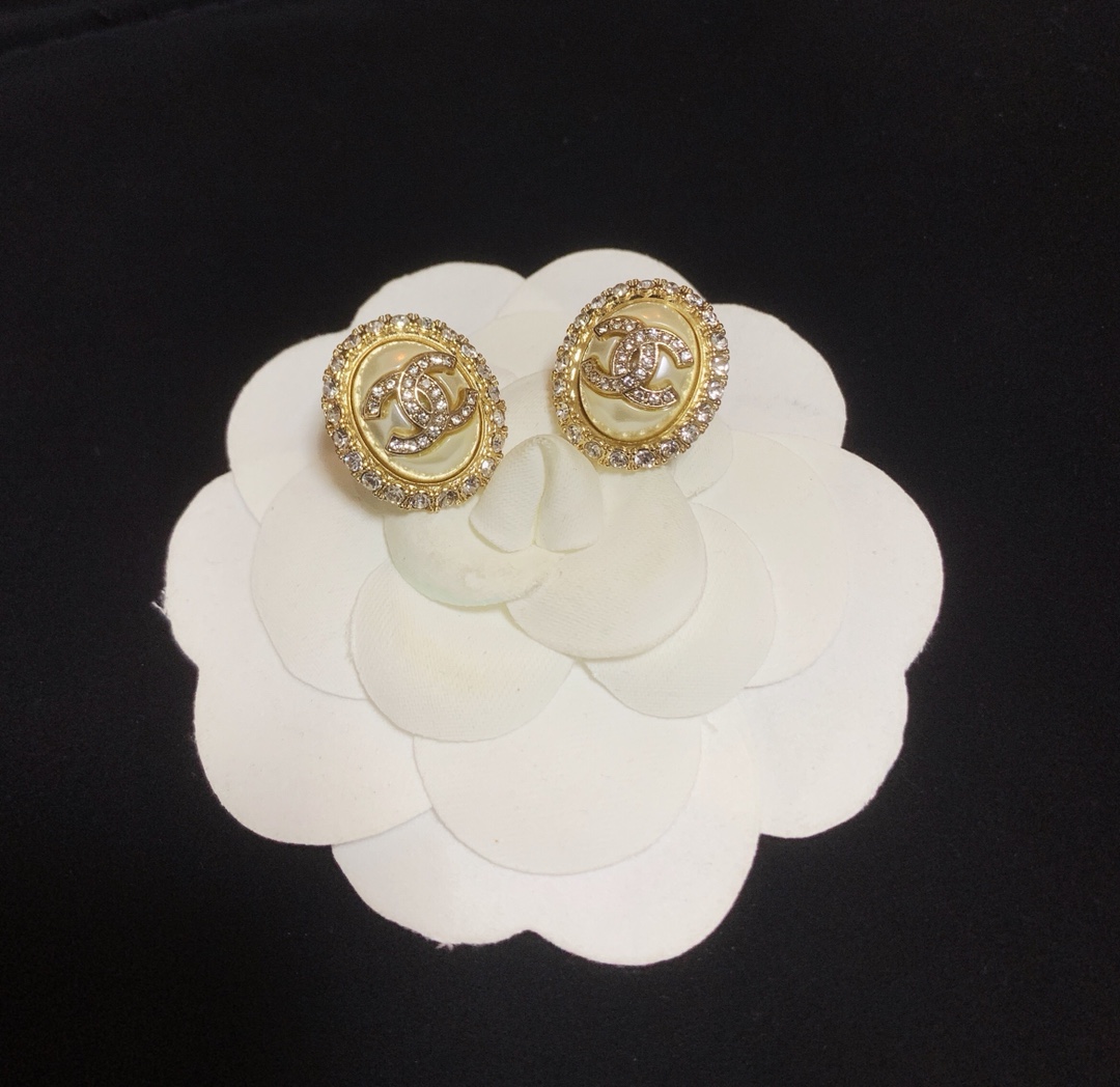 Chanel Earrings Silver