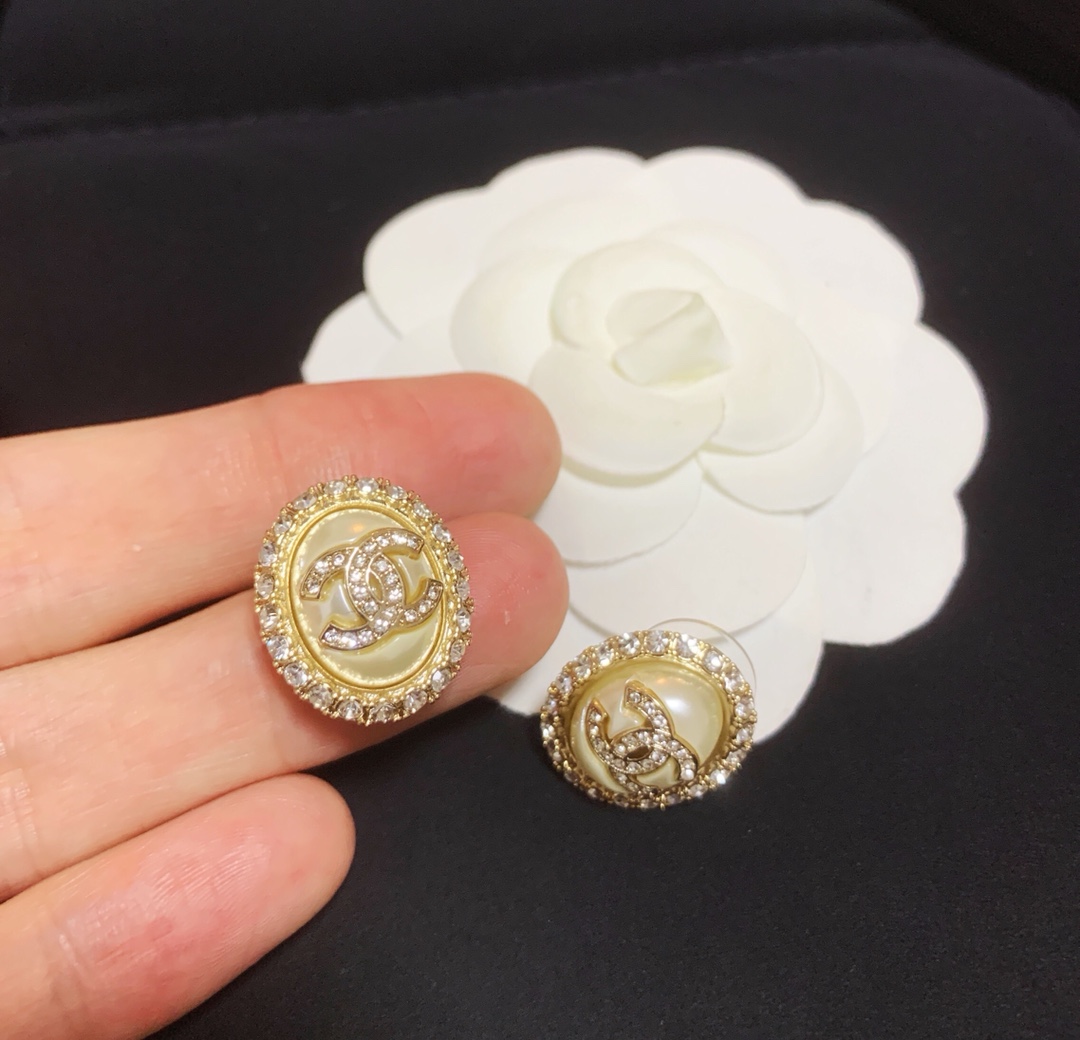 Chanel Earrings Silver