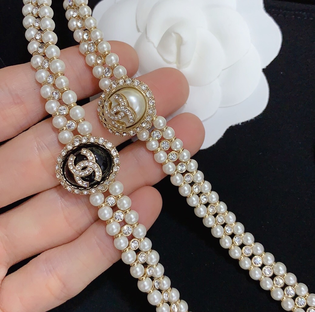 Chanel Necklace Pearl