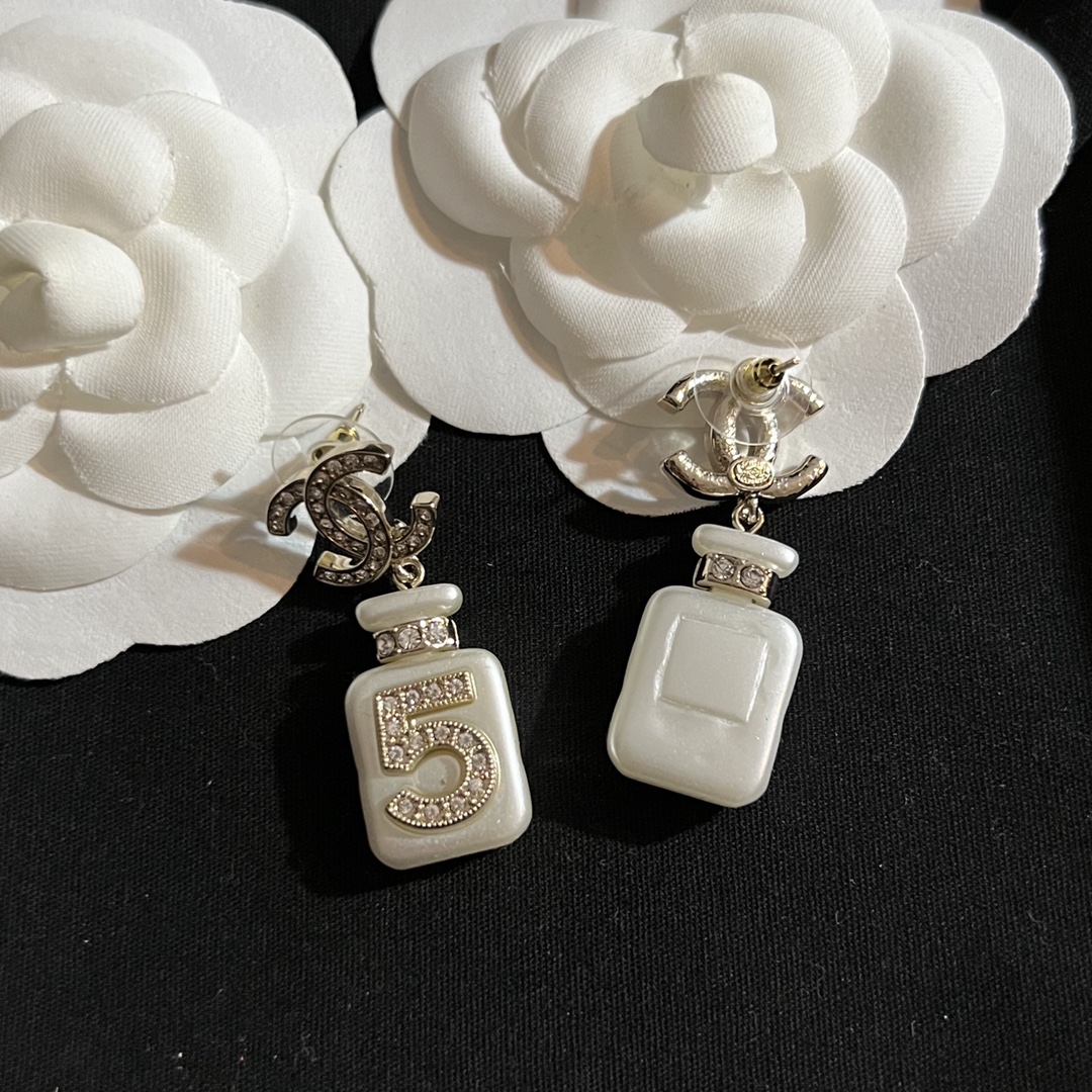 Chanel Earrings Silver