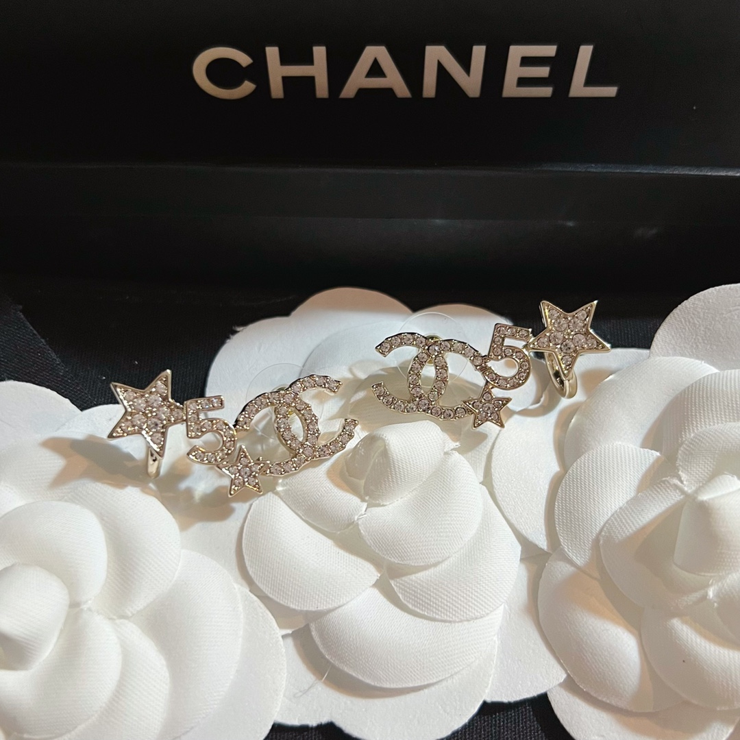 Chanel Earrings Silver