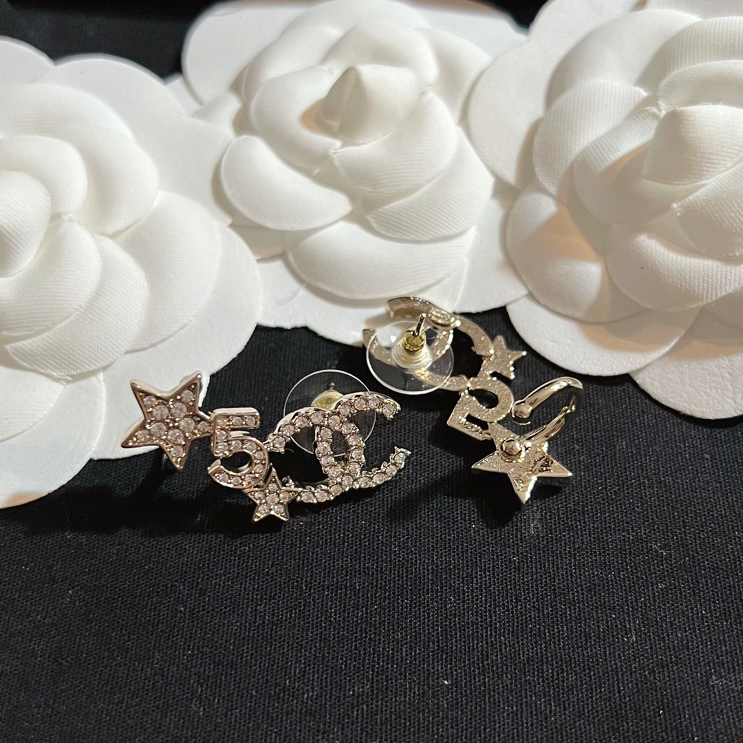 Chanel Earrings Silver