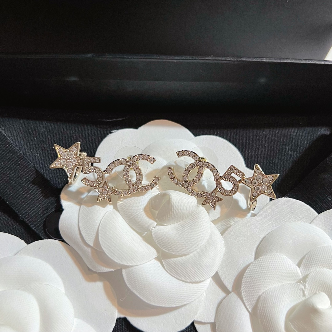 Chanel Earrings Silver