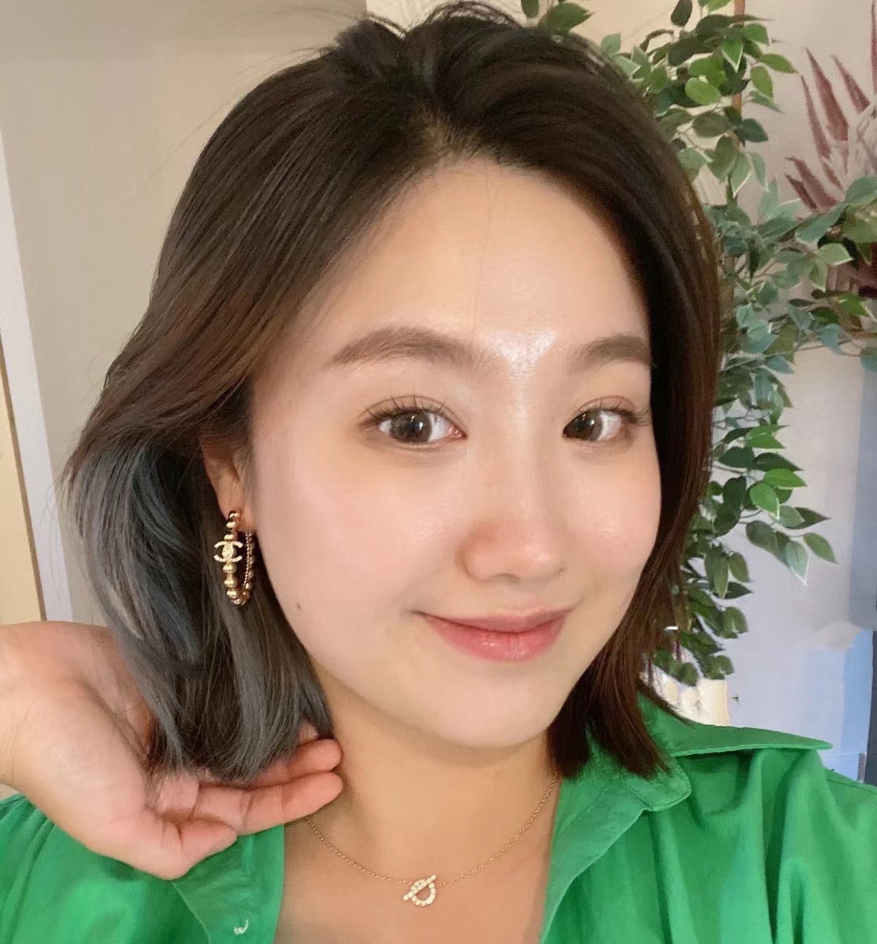 Chanel Earrings Silver