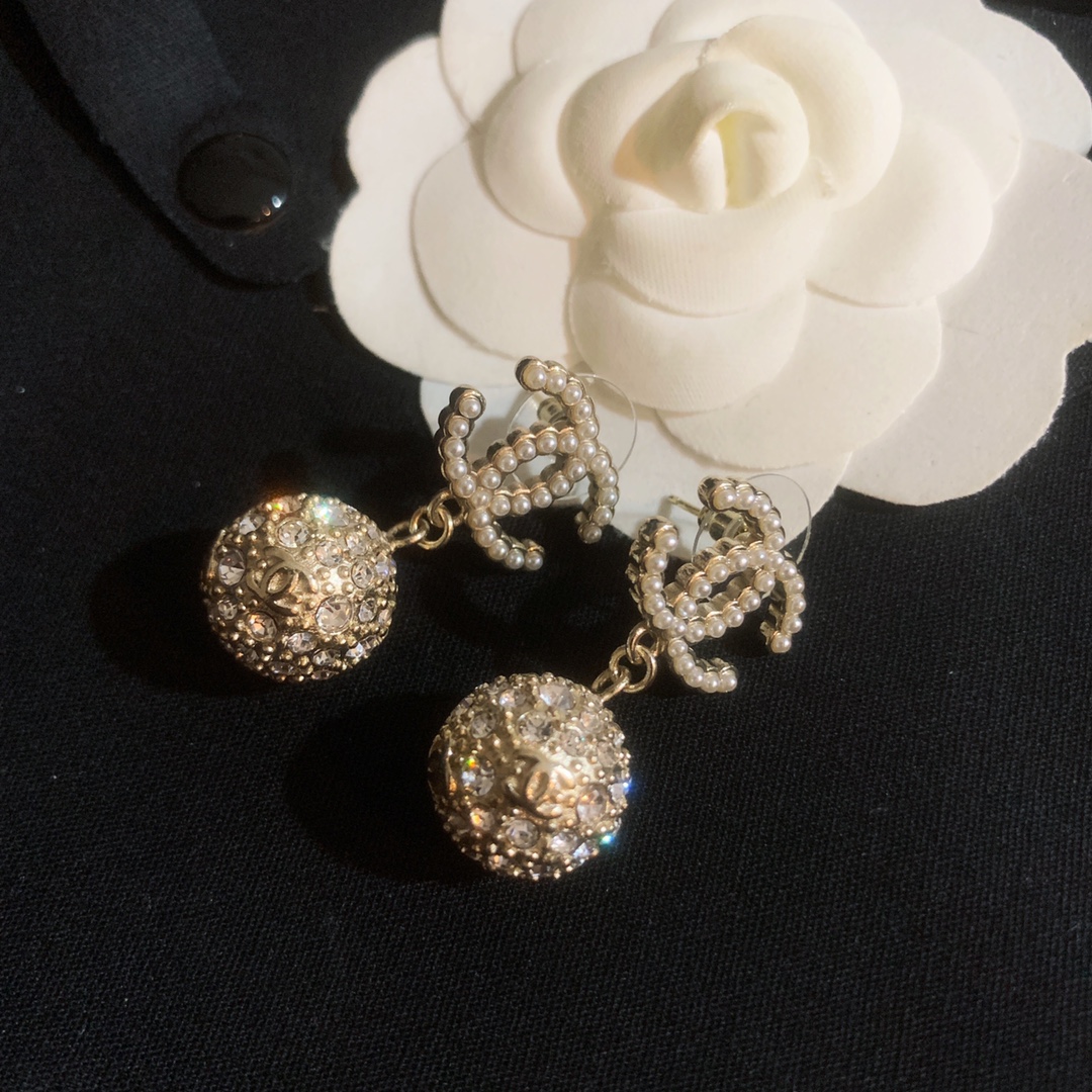 Chanel Earrings Silver