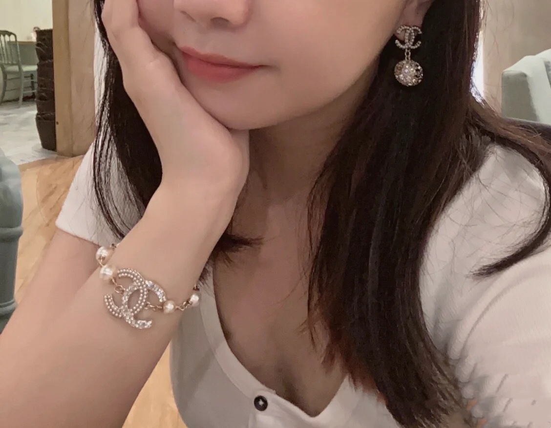 Chanel Earrings Silver