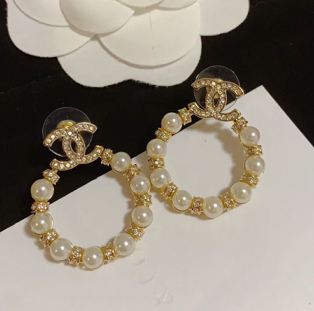 Chanel Earrings Silver