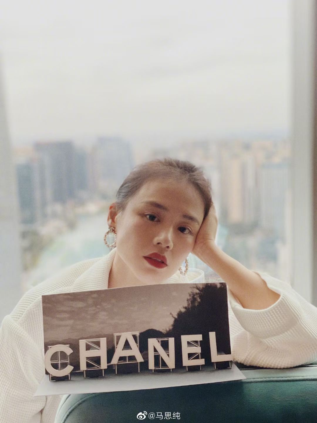Chanel Earrings Silver