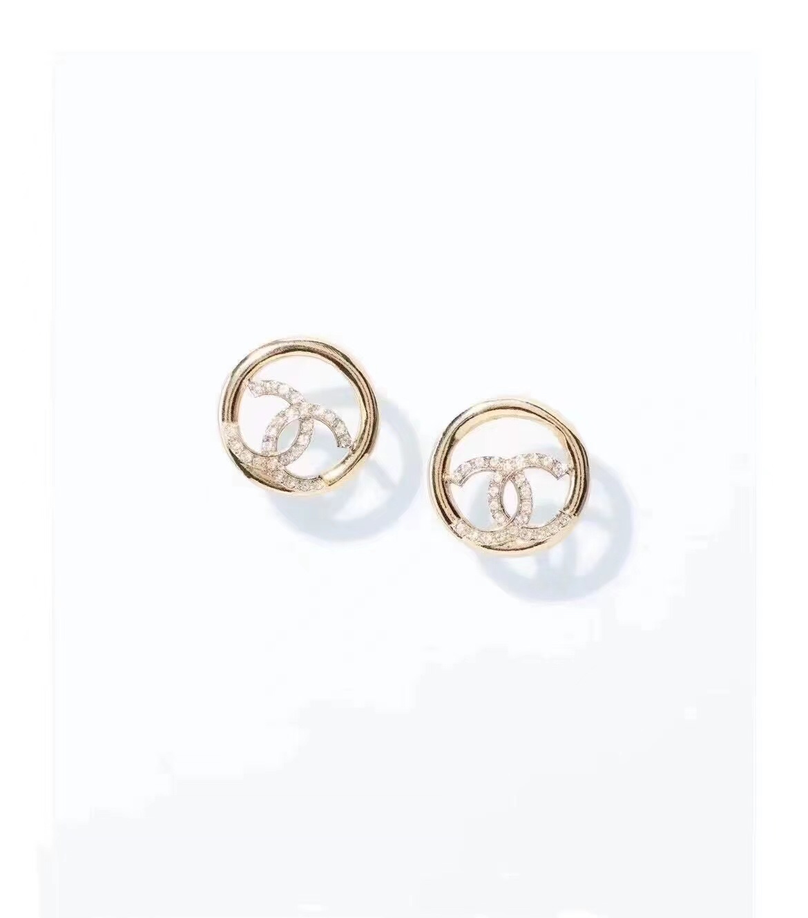 Chanel Earrings Silver