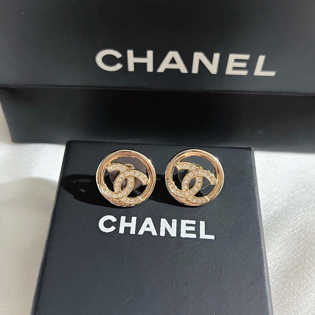 Chanel Earrings Silver