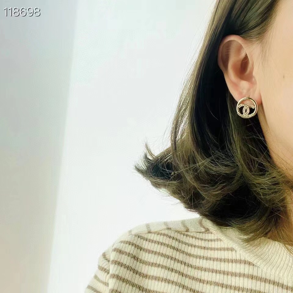 Chanel Earrings Silver