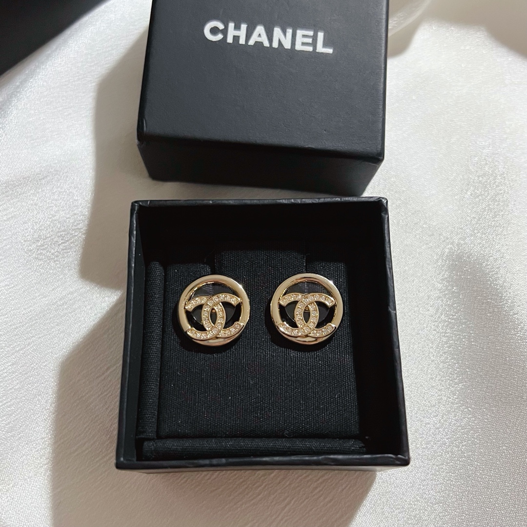Chanel Earrings Silver