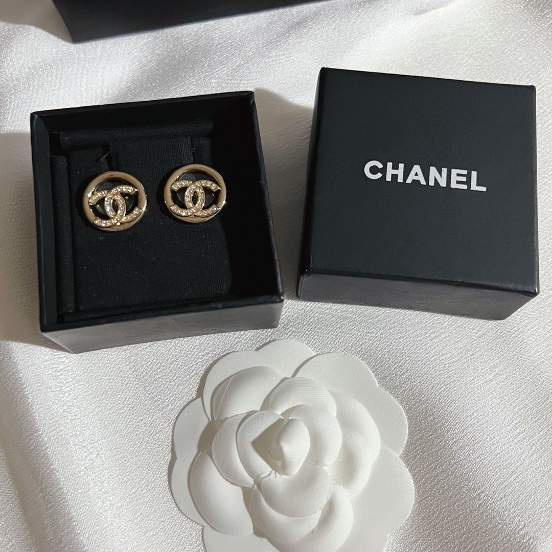 Chanel Earrings Silver