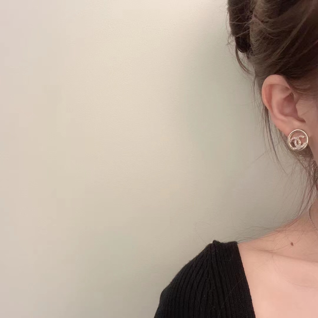 Chanel Earrings Silver