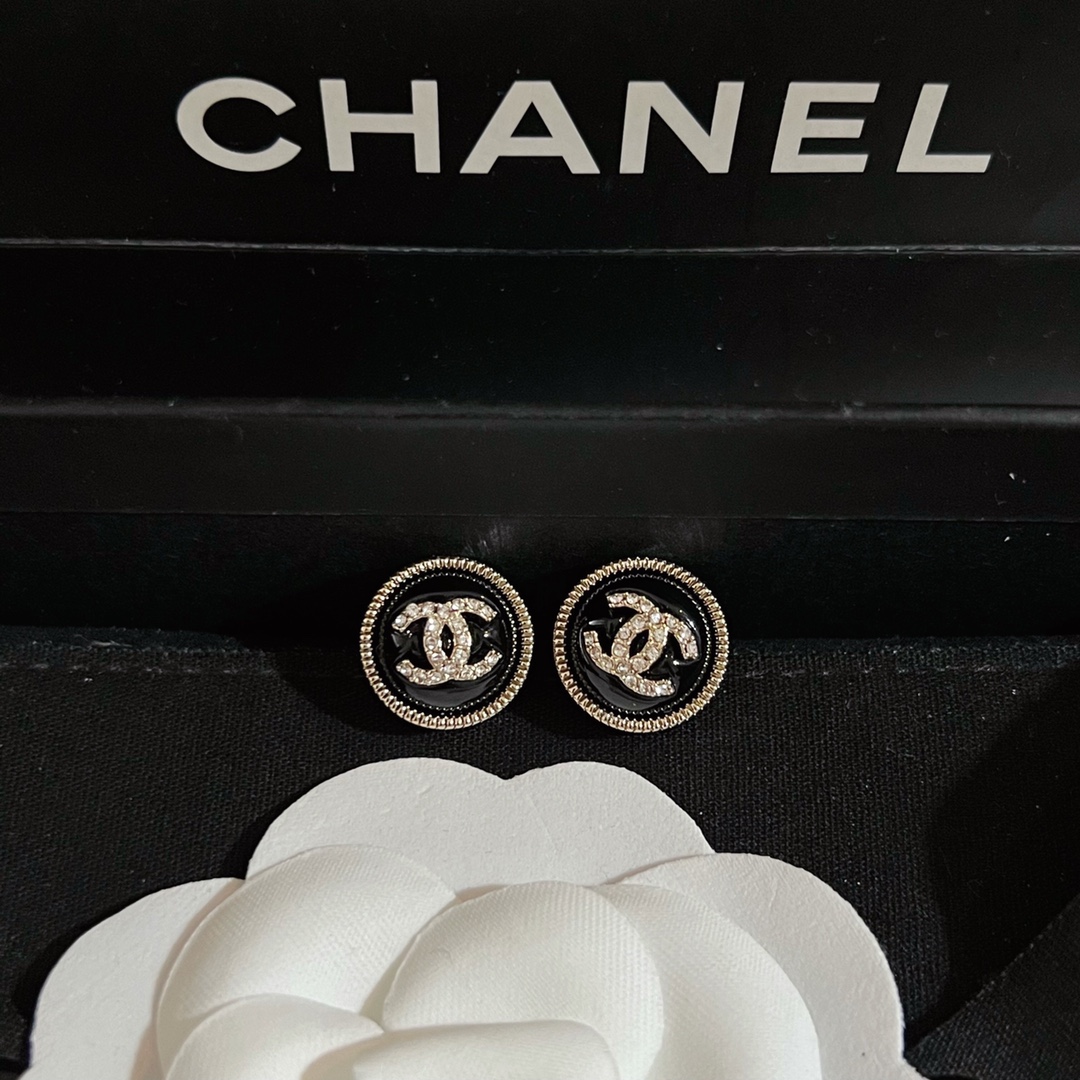 Chanel Earrings Silver