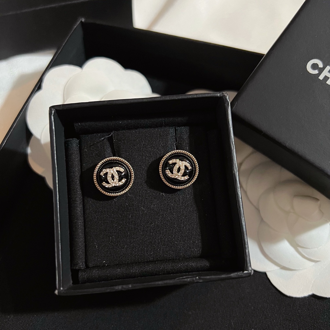 Chanel Earrings Silver