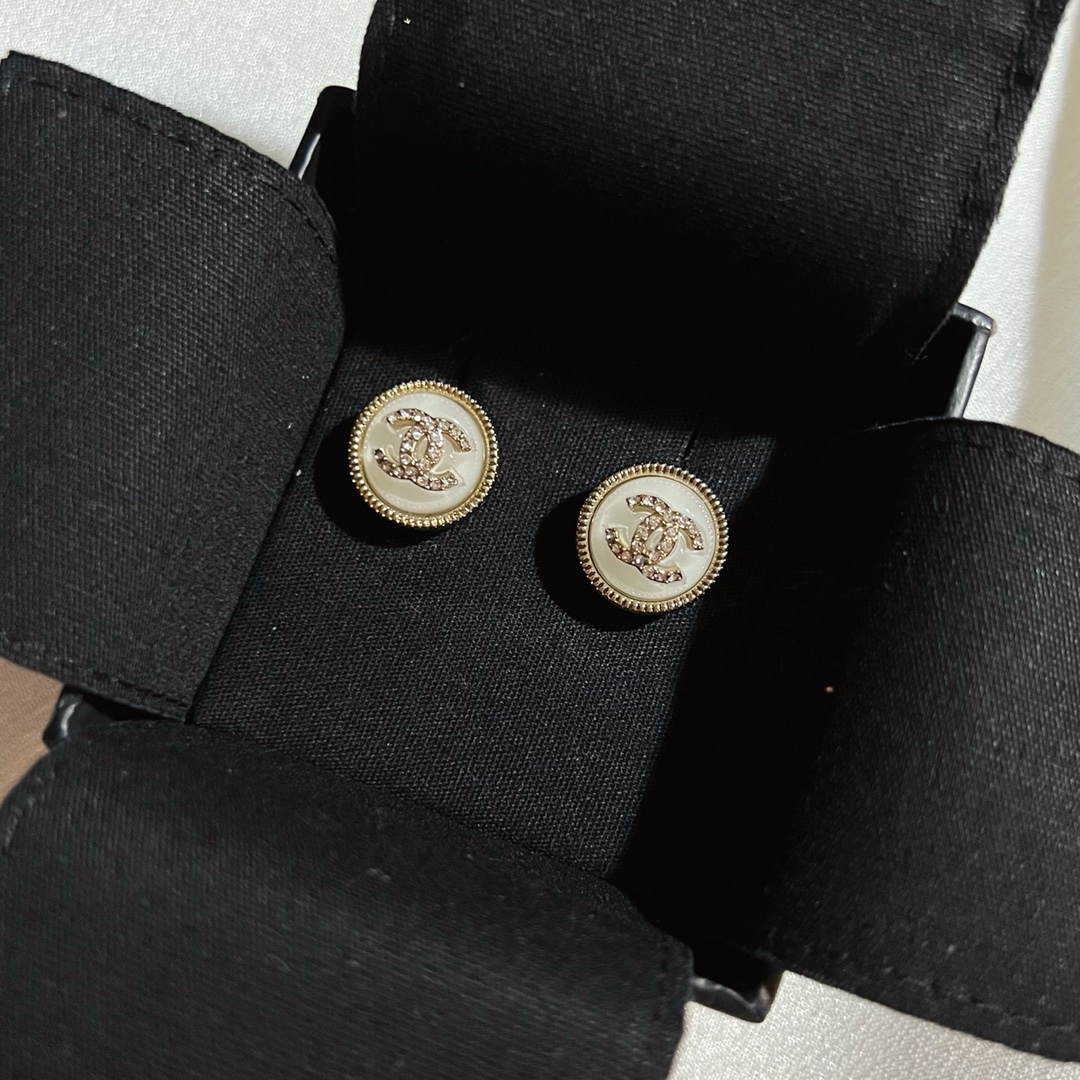 Chanel Earrings Silver