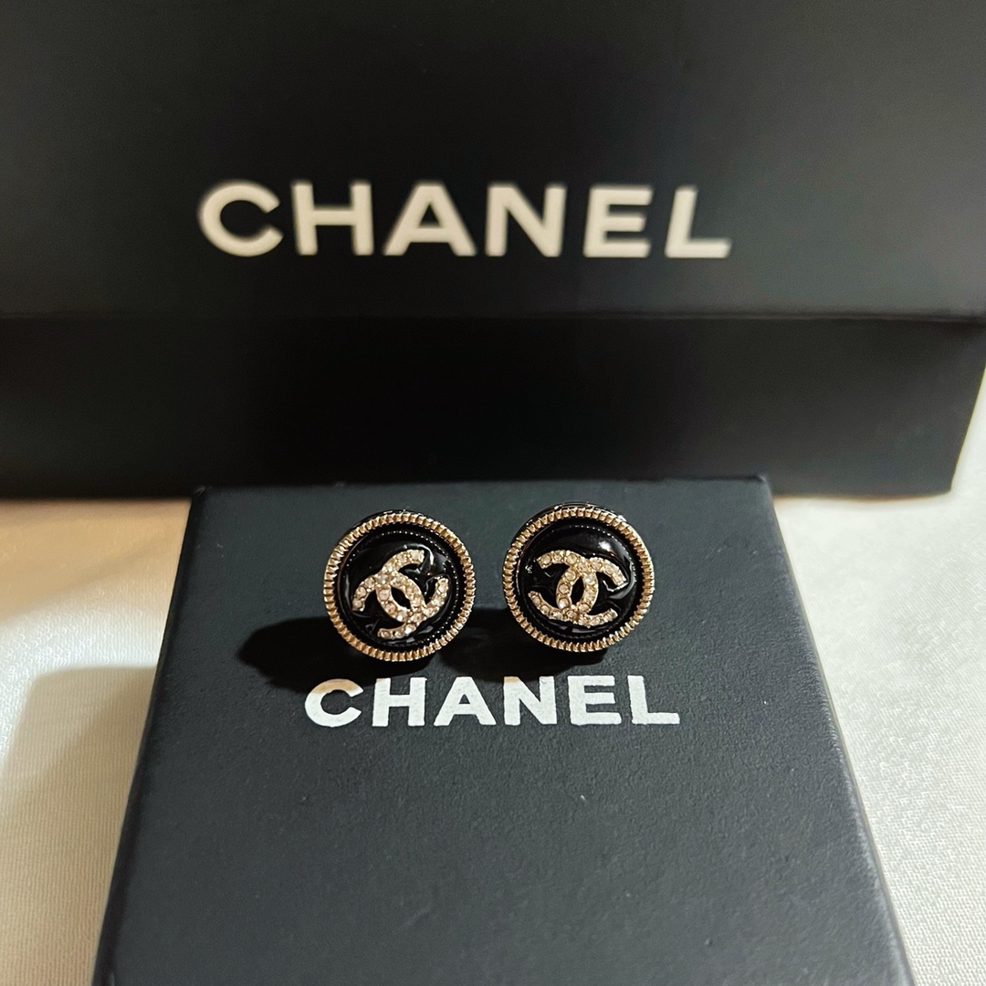 Chanel Earrings Silver
