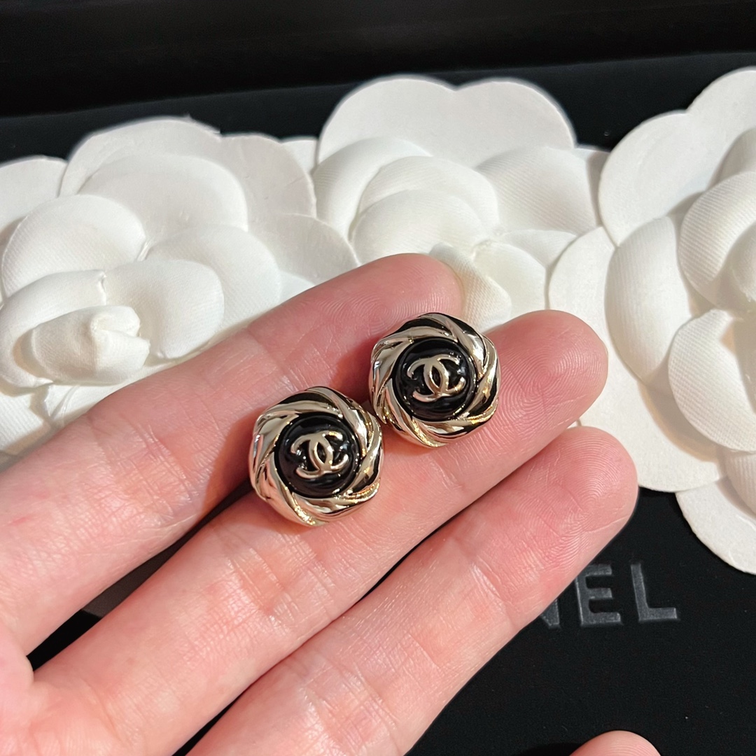 Chanel Earrings Silver