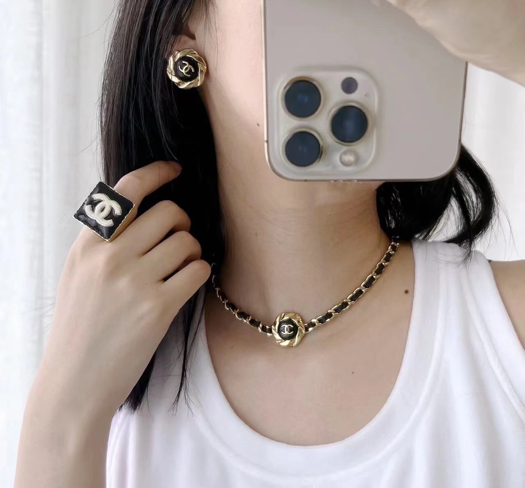 Chanel Earrings Silver