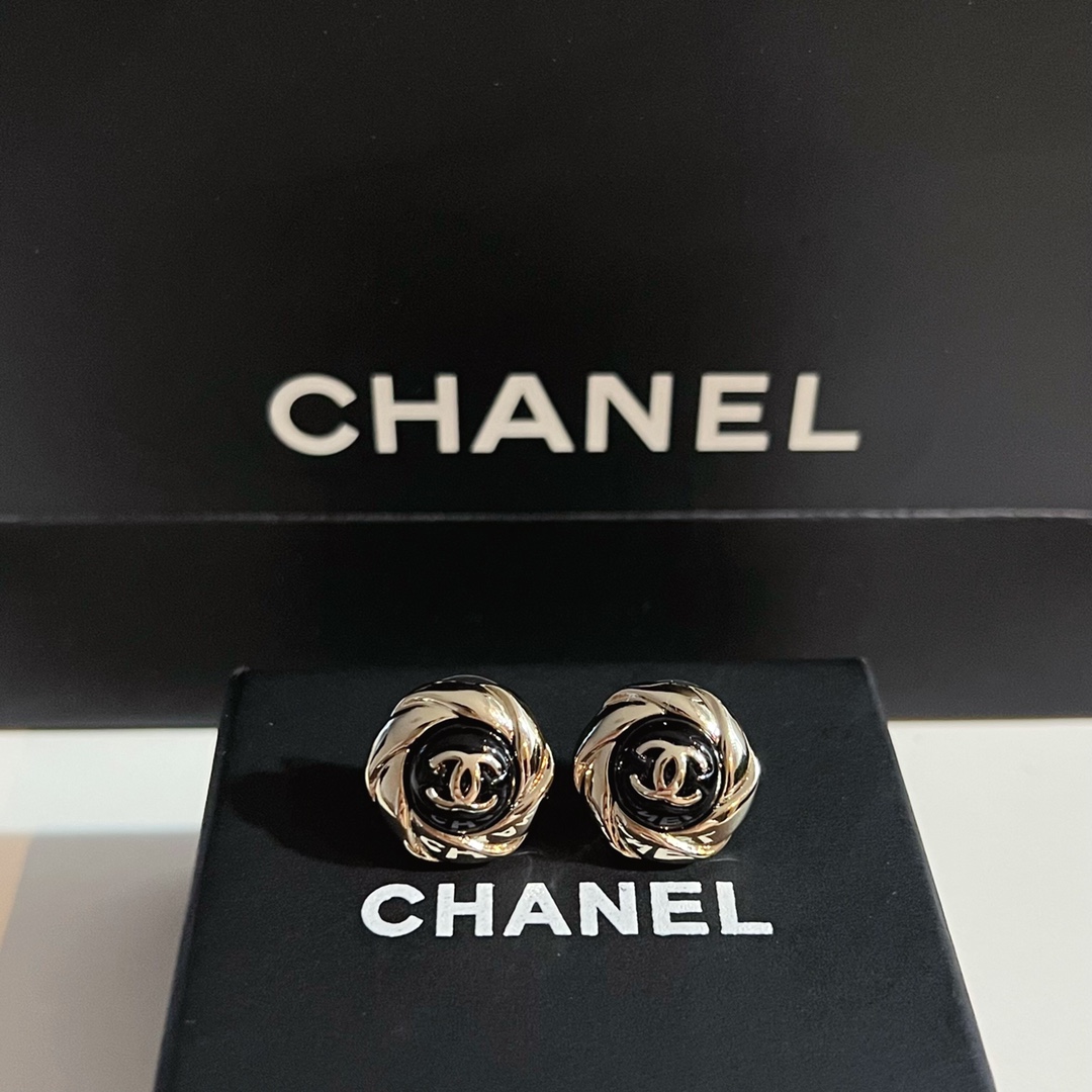 Chanel Earrings Silver