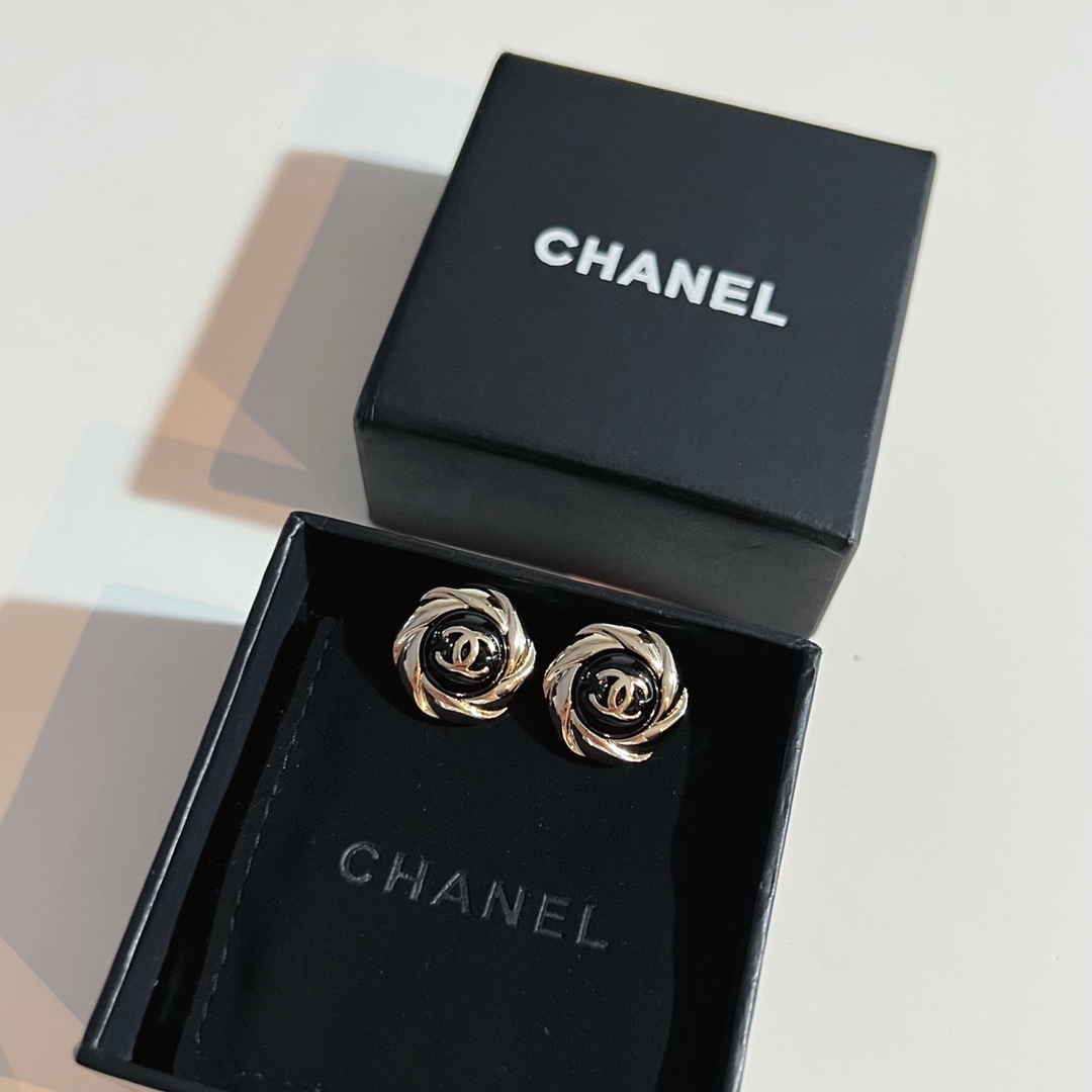 Chanel Earrings Silver