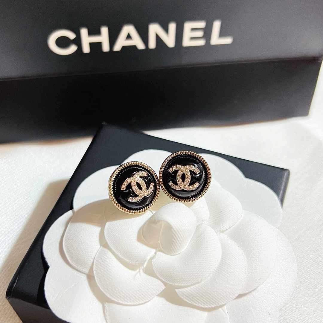Chanel Earrings Silver