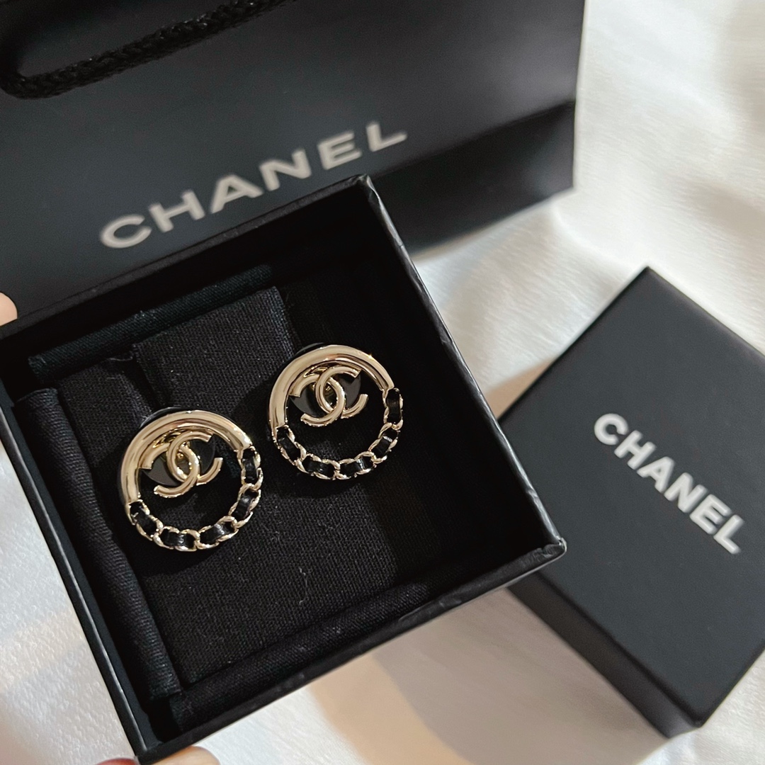 Chanel Earrings Silver