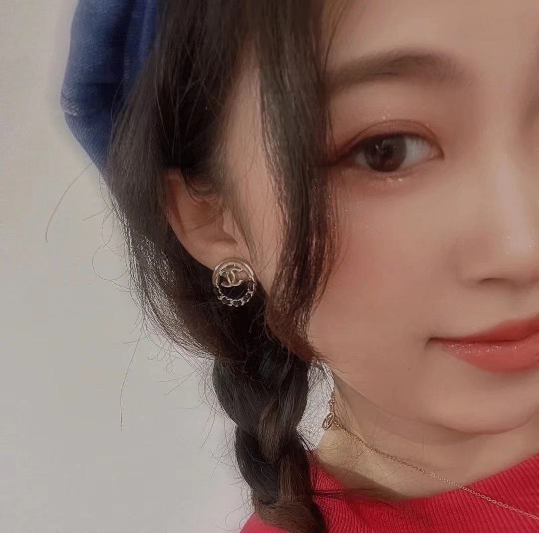 Chanel Earrings Silver